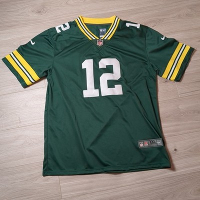 Nike NFL On The Field Green Bay Packers Aaron Rodgers Jersey Size XXL Green Home