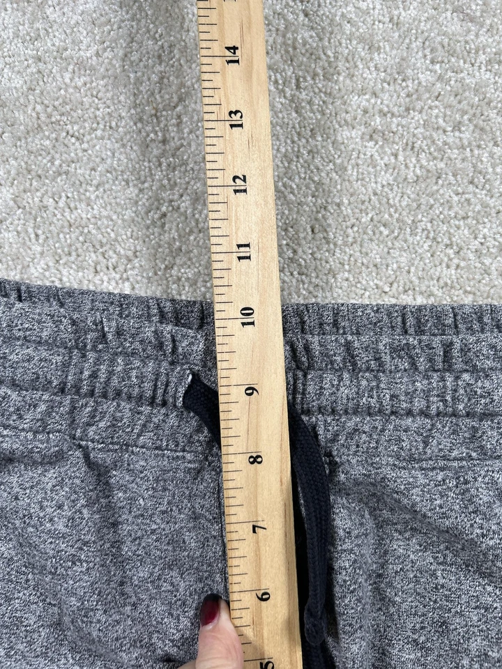 Pantalones Cortos Arizona Jean Co Para Hombre Grandes Gris Cordón Atlético Salón Bolsillos Informales Foto 3 de 4