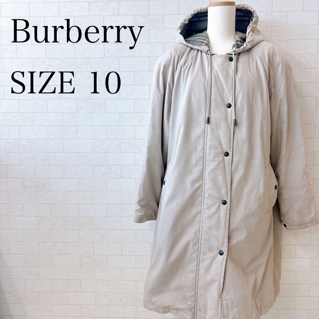Burberry Beige Trench Coat With Liner Size 10 Made In England