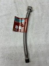 ACE Stainless Steel Braided Faucet Connector 3/8" COMP x 1/2" FIP x 9"