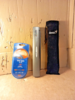 Genius Colourpage SF600 tragbarer Bild Dokument E-Mail Bogenscanner