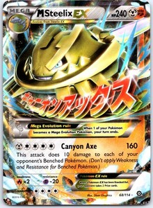 M Steelix EX 68/114 XY Steam Siege