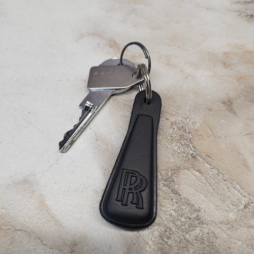 Vintage Rolls Royce Rubber Key Fob Keyring W Yale Key Tag NRR 1791 Master Valet