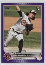 2022 Topps Series 2 Purple Mike Baumann #502 0wp8