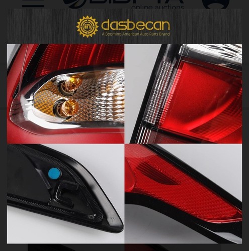 Left & Right Tail Light Assembies with Bulbs Ford Escape Kuga 2017-19~Dasbecan - Foto 4 di 11