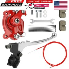 Complete Mini Bike Brake Kit: Lever, Caliper  61  Cable for Easy Installation