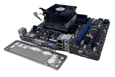 MOTHERBOARD MSI MS-7786 VER 1.0 + CPU AMD A4-3300 KÜHLER BACKPLATE GARANTIE