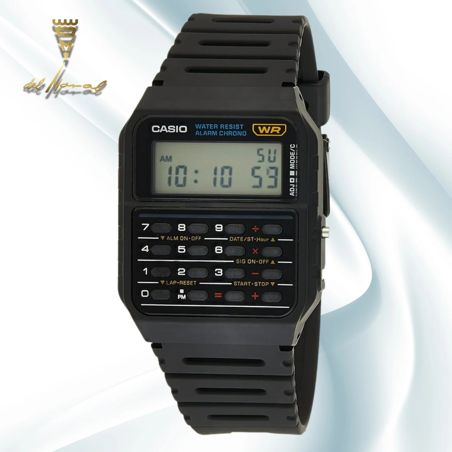 Casio CA-53W-1CR Calculator Watch - Retro Digital Classic Black | eBay