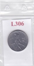 L306 Moneta Coin ITALIA Repubblica Italiana 50 Lire Vulcano 1979