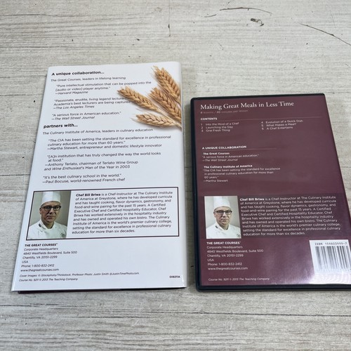 The Great Courses The Everyday Gourmet Hardback Book and DVD Set 02 - Imagen 4 de 6