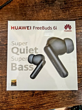 Huawei FreeBuds 6i Wireless Headphones Black BRAND NEW and SEALED