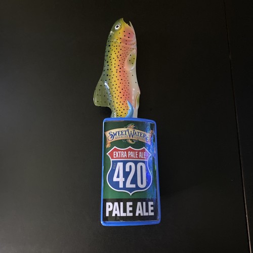 Rubinetto birra Sweetwater 420 Extra Pale Ale manico trota arcobaleno birrificio