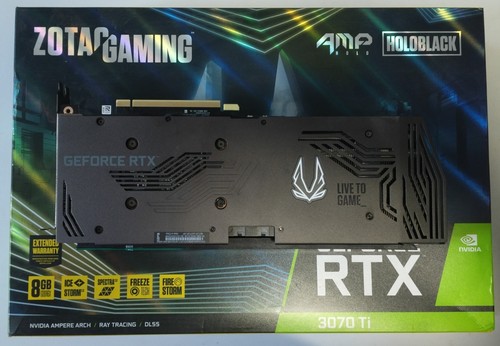 ZOTAC GAMING GeForce RTX 3070 Ti AMP Holo 8GB Graphics Card | Needs Repaste - Bild 7 von 8