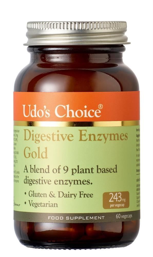 Udo's Choice Digestive Enzyme Gold 60 capsules - Image 4