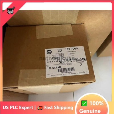 New AB 193-EC5AB Overload Relay E3 Plus w/ Voltage Monitoring US Free Tax