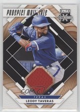 2020 Panini Elite Extra Edition Prospect Materials Black Leody Taveras qf8
