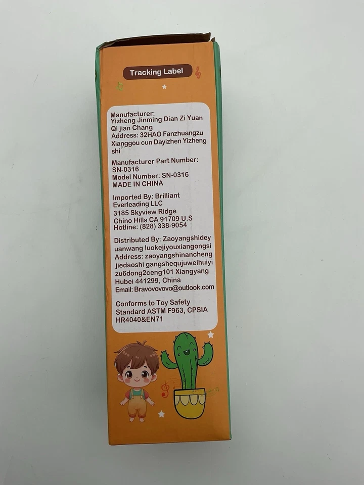 Dancing Talking Cactus Toy for Babies Toddlers Singing Mimicking - Image 4 of 4
