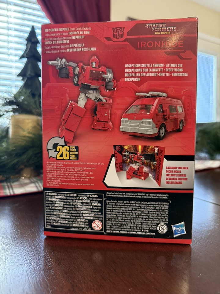 Transformers: The Movie 1986 Studio Series 86-17 Voyager Ironhide Action Figure - We-R-Toys