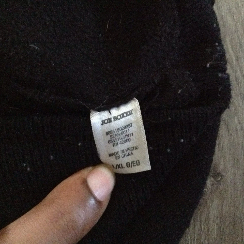 De colección Y2K Joe Boxer Flame Gorro Calavera Patinador Sombrero Talla L/XL Dragon Grunge Foto 4 de 4