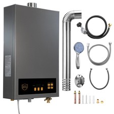 12L Propane Gas Tankless Instant Hot Water Heater Smart Touch Control 80000BTU