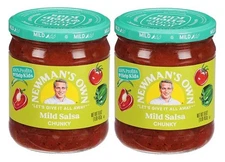 Newman's Own Salsa Chunky Mild 2 Pack