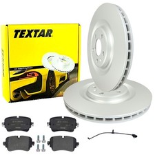 TEXTAR Bremsscheiben 350mm Beläge WAKO Hinten für AUDI A8 D5 Q7 4MB Q8 4MN VW
