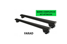 BARRE PORTATUTTO PORTAPACCHI TETTO CON RAIL VOLKSWAGEN TOURAN 2003 AL 2014