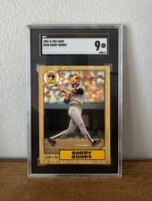 1987 O-PEE-CHEE #320 BARRY BONDS ROOKIE RC SGC 9 LOW POP!