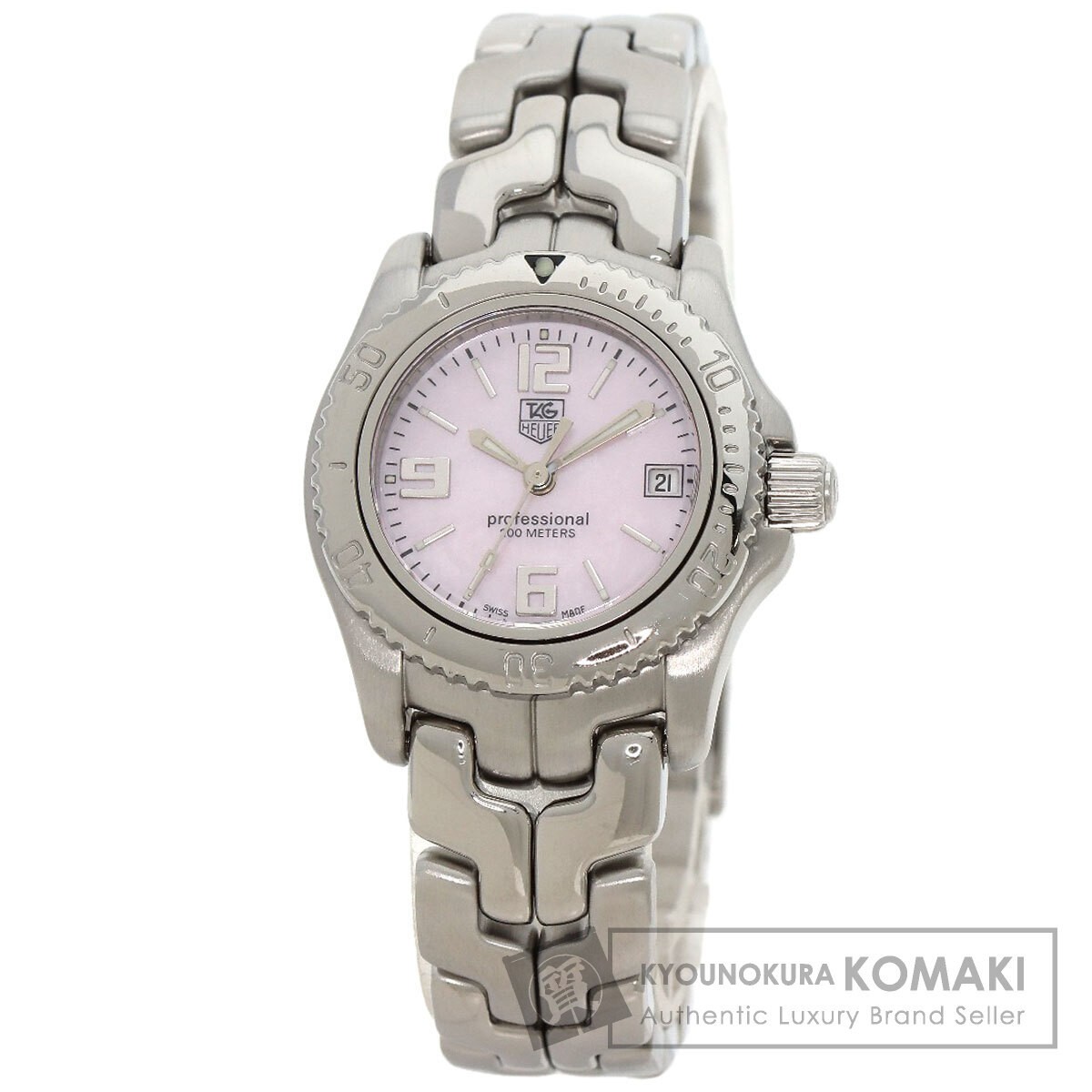 TAG Heuer WT141F Link Stainless Steel Women's Watch Pre-Owned