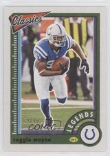 2022 Panini Classics Legends Red Back 62/99 Reggie Wayne #127 2qw