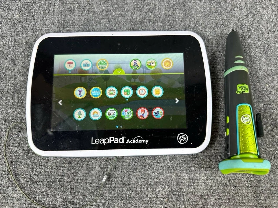 LeapFrog LeapPad Academy Tablet & LeapStart Go Pen Bundle Untested  - Image 4 of 4