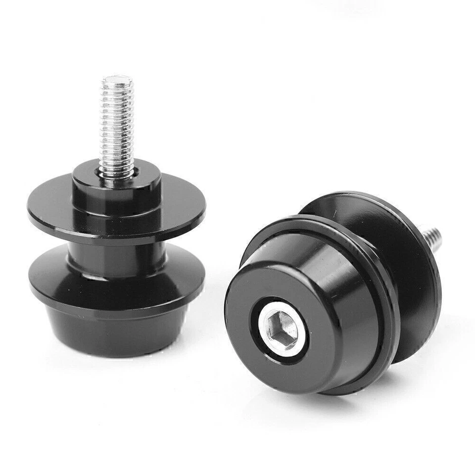 6mm Swingarm Spools Stand Bobbins Sliders for Suzuki GSXR750 600 1992-2019 2018 - Imagem 3 de 4