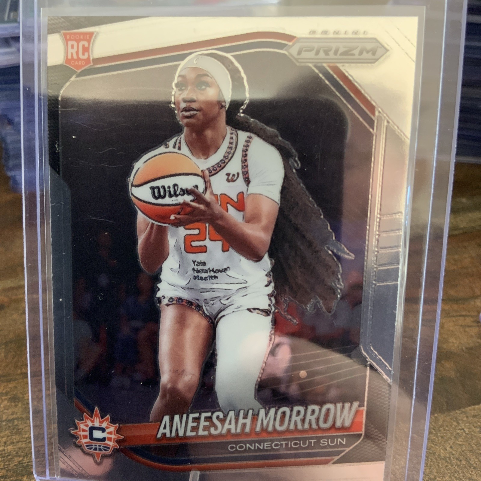 2025 Panini Prizm WNBA - Aneesah Morrow #79 Silver Prizm (RC)