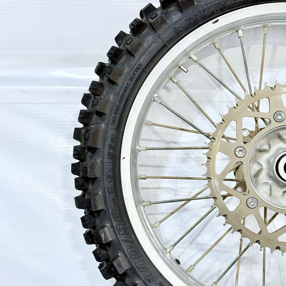 Оригинальная ступица обода заднего колеса 19 дюймов для Honda CRF250R 2005–2007 годов выпуска со звездочкой CRF 250 - Изображение 3 из 4