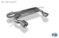 Fox Duplex Racing-Komplettanlage Audi TT 8N quattro je 100mm schräg+Absorber