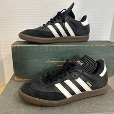 Adidas Samba Classic Black White Gum Indoor Soccer Shoes Size 6.5