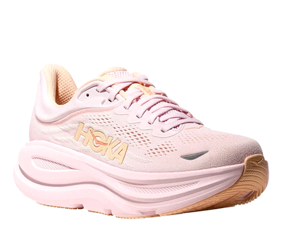 NEW-Hoka One One- Bondi 9 Running Shoes Lilac/Tangerine Women's