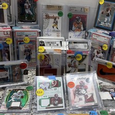 Panini NFL Rookie Autograph Parallel Card Lot 28 Prizm Optic Origins CGC