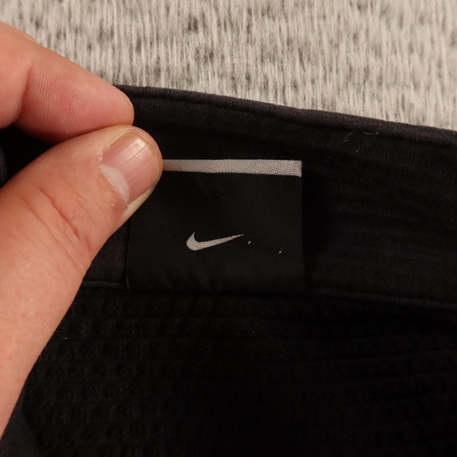 Nike Pullover Mens L Black Solid Polyester Nike G… - image 4