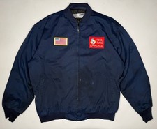 Giacca da lavoro meccanico clown vintage Sub Pop Records Fool Time blu | XXL