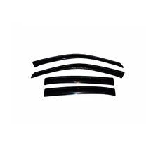 AVS Ventvisor Front/Rear Dark Smoke Window Deflectors for 04-08 Chevrolet Malibu