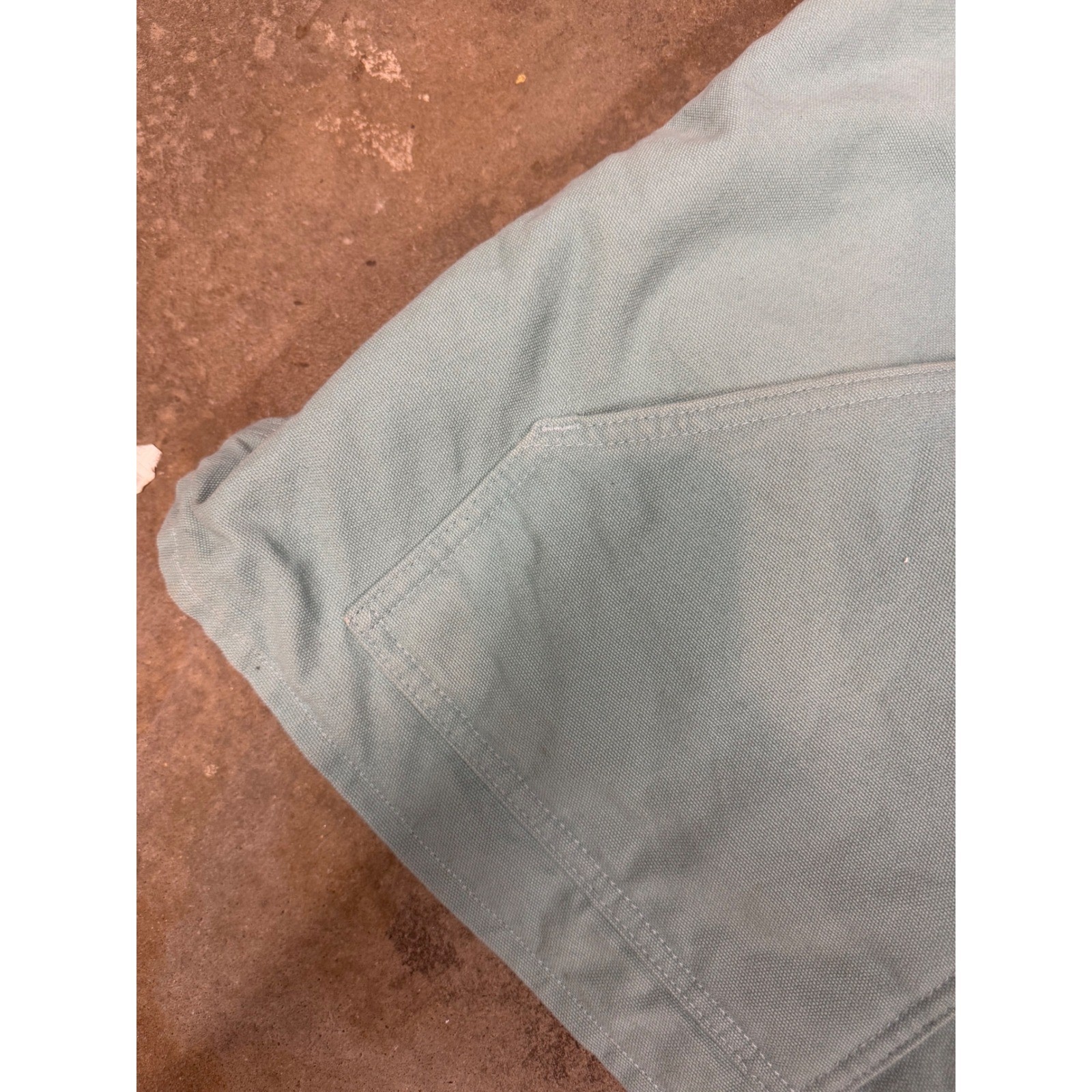 Carhartt Sherpa Lined Vest Light Blue Workwear Outerwear XXL thumbnail 3