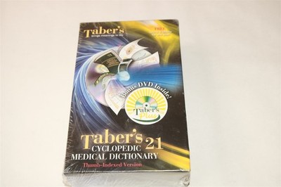 TABER'S CYCLOPEDIC MEDICAL DICTIONARY 21 W/ BONUS DVD BOOK