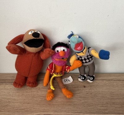 THE MUPPETS - ROWLF ANIMAL & GONZO 14 cm Plüschtiere von McDonalds