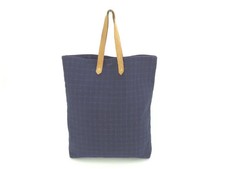 HERMES autentica borsa tote vintage blu navy viola beige borsa a mano in pell...