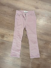 Girls Preppy Vineyard Vines Rose Pink Corduroy Boot cut Pants Flare Size 8