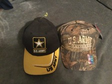 2 PACK U.S. ARMY and U.S.ARMY RETIRED hat/cap.Brand New.Free Shipping
