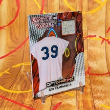2025 ROY CAMPANELLA 2/2 Leaf Optichrome #BW-RC2 Battle Worn Game Used Jersey HOF