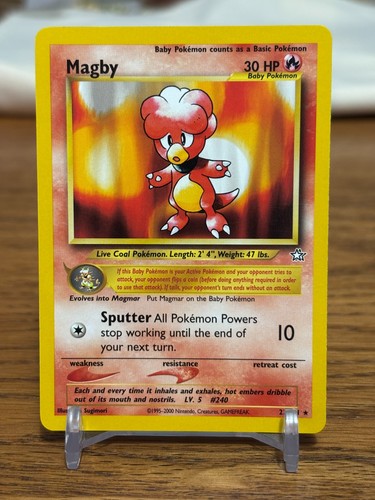 2000 Pokemon 23/111 Magby (Neo Genesis) NM