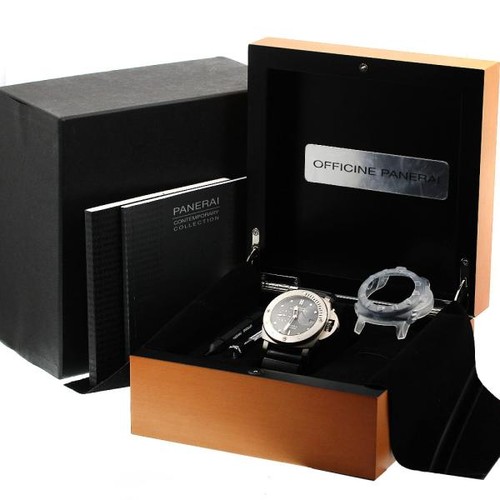 OFFICINE PANERAI LUMINOR SUBMERSIBLE 1950 3 DAYS TITANIUM PAM0...